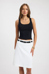 Ariel Low Rise Midi Skirt