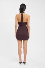 Oyster Mesh Mini Dress