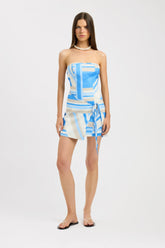 Meadow Wrap Mini Dress