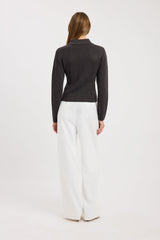 Ziggy Zip Knit Cardigan