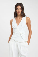 Opal Wrap Front Top