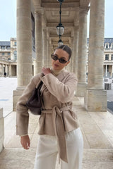 Rommie Cropped Wool Jacket