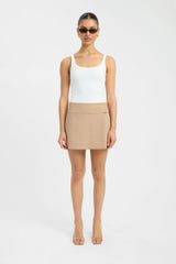 Ariel Tab Mini Skirt