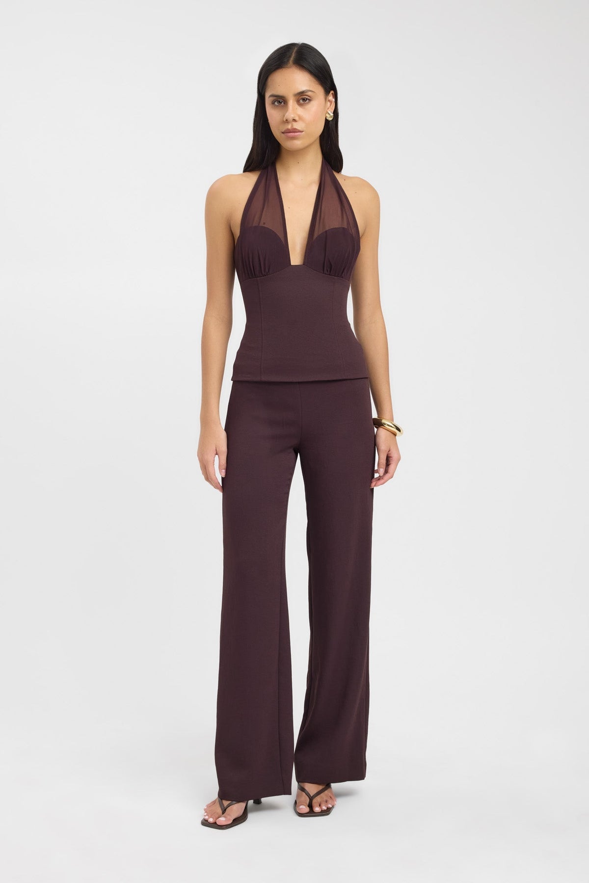 Oyster Mesh Top