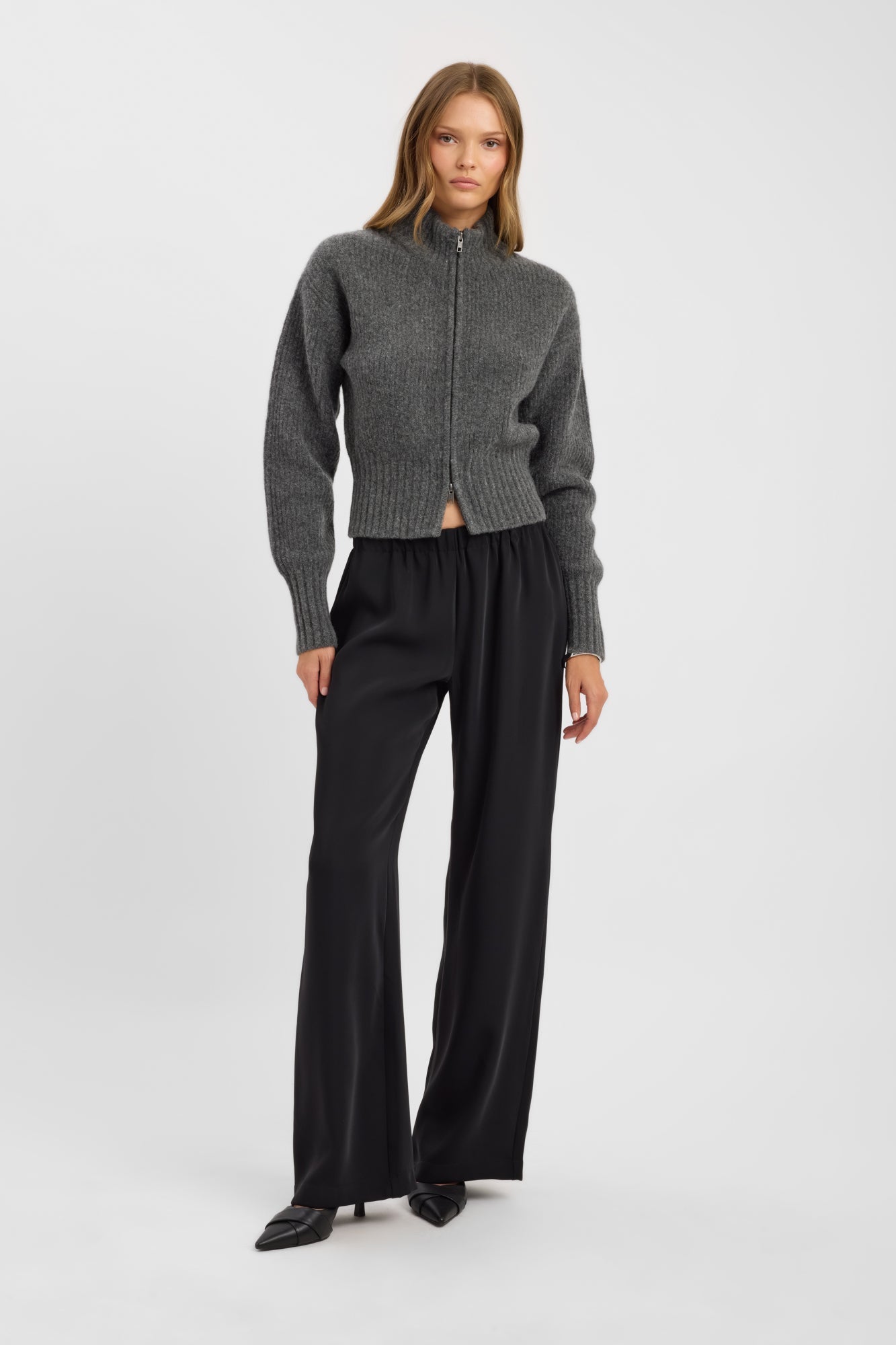 Irina Zip Cardigan