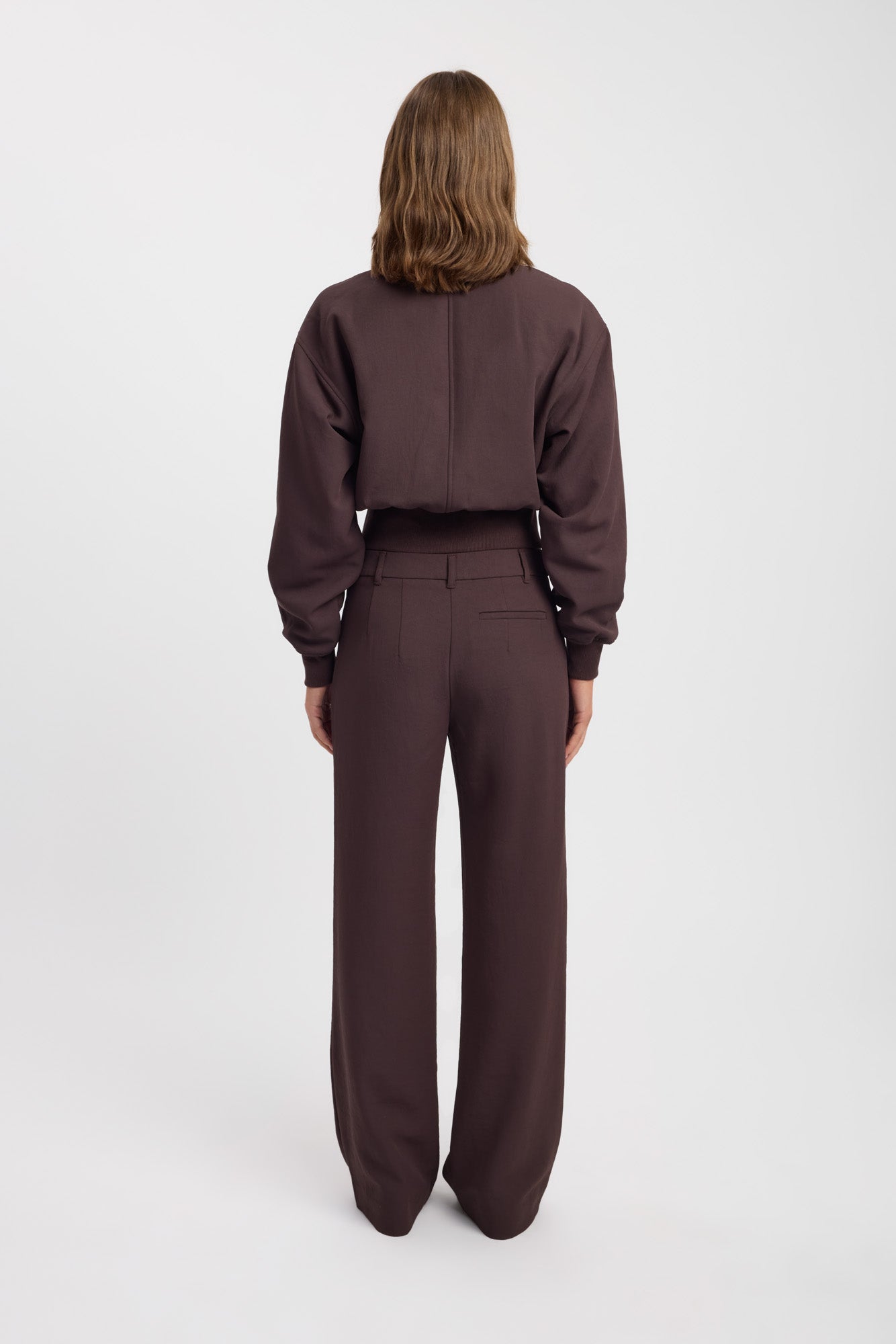 Ariel Ribbed Bomber Jacket