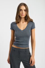 Jackson Vee Neck Top