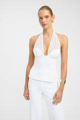 Oyster Mesh Top