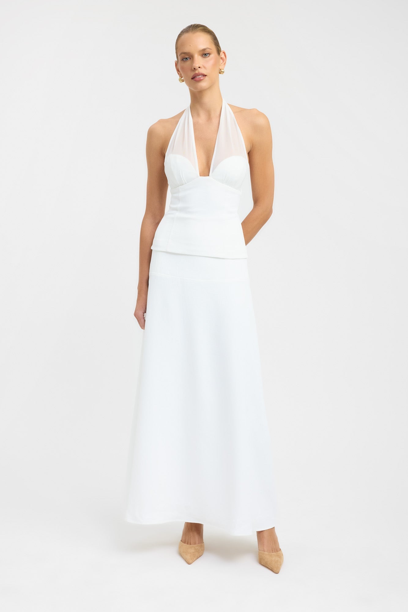 Oyster Mesh Top