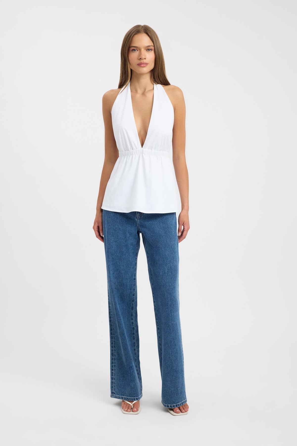 Solana Plunge Top