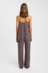 Maria Strapless Asymmetric Top