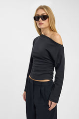 Nova Off Shoulder Long Sleeve Top