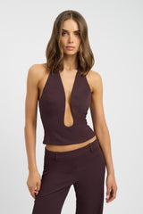 Oyster Low Cut Top